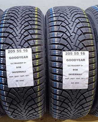 4 GOMME 205 55 16 GOODYEAR INV RIF4055
