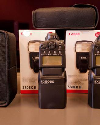 Coppia Flash Canon 580EX II