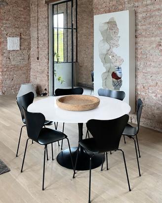 ALIVAR Tavolo Tulip da 120 cm in Bianco (NUOVO)