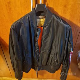 BOMBER ALPHA INDUSTRIES BLACK 2XL
