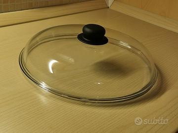Coperchio Pyrex tutto vetro diam. 32 nuovo