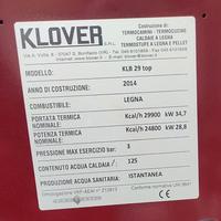 Caldaia a legna per impianto termico