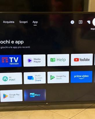 Tv 32 smart android 4 mesi di vita