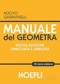 Manuale del Geometra (nuovo - copertina flessibile