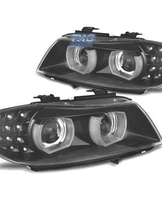 FARI XENON AFS ANGEL EYES U 3D LED BMW E90 E91 LCI