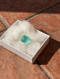 Smeraldo naturale (con certificato)