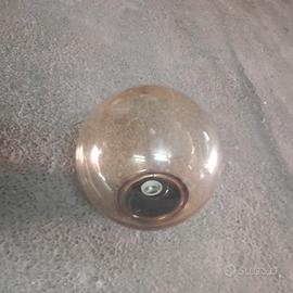 Lampada a sfera fumé da esterno 