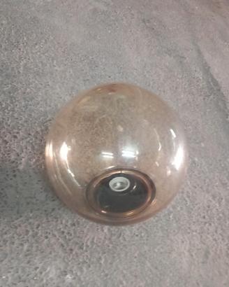 Lampada a sfera fumé da esterno 