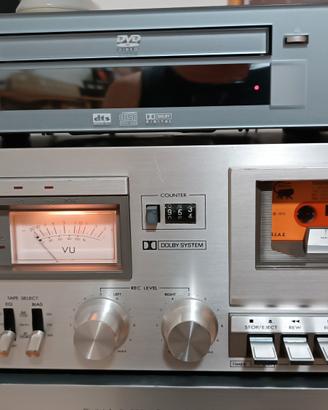 JVC.. piastra per cassette vintage perfetta..