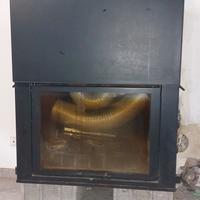 Termocamino a legna RUEGG ventilato