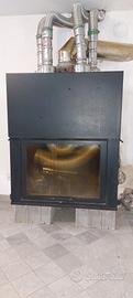 Termocamino a legna RUEGG ventilato