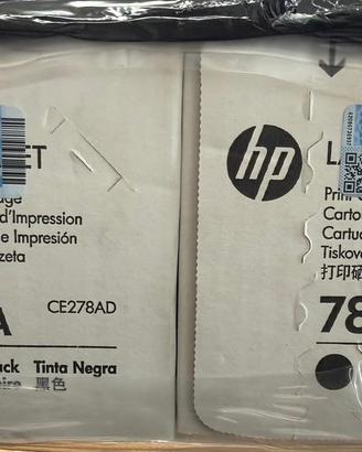 HP LaserJet 78A (CE278AD) toner originali nuovi