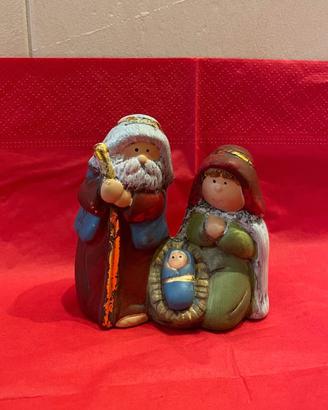 Presepe Sacra Famiglia etnica