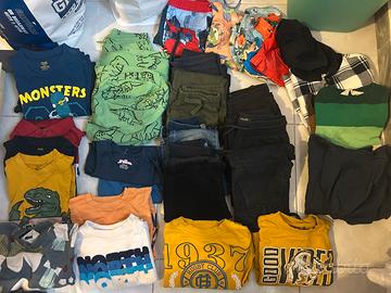 Lotto abbigliamento bambino 3-4 anni