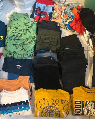 Lotto abbigliamento bambino 3-4 anni