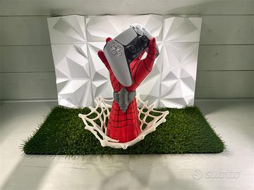Mano Porta Controller Ps5 Ispirata a Spiderman