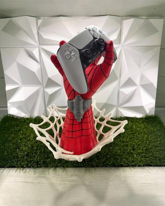 Mano Porta Controller Ps5 Ispirata a Spiderman