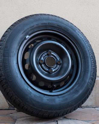 Ruotino di scorta Opel Corsa e chiave di montaggio