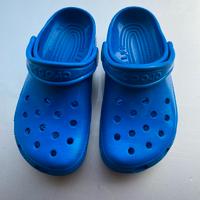 Crocs classic clog T, Blu, Je