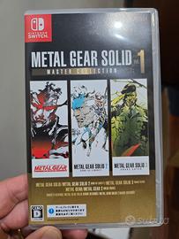 Metal Gear solid 1 jap nintendo switch