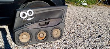 tasche x fiat grande punto 4 porte 