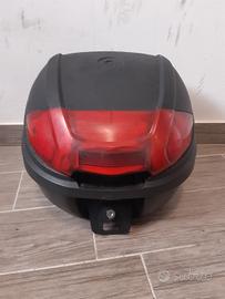 Bauletto scooter universale con piastra