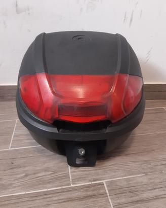 Bauletto scooter universale con piastra