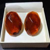 Orecchini Giorgio Armani clip oversize Ambra