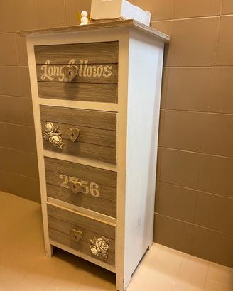 Cassettiera Shabby