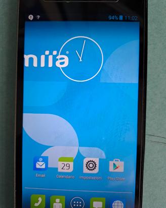 Smartphone MIIA, usato, supersottile, peso 100g., 
