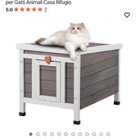 CUCCIA CON RAMPA PER ANIMALI