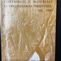 Contributi e Materiali di Archeologia OrientaleVII