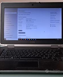 Notebook Dell E6430 senza hard disk