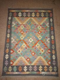 tappeto kilim afgano 100% lana 