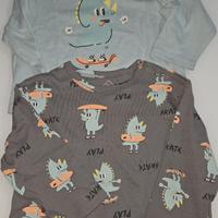 Maglie dinosauro da bambino 18/24 mesi