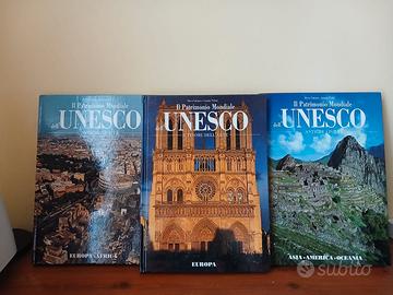 Trilogia Libri "Il Patrimonio Mondiale dell'UNESCO