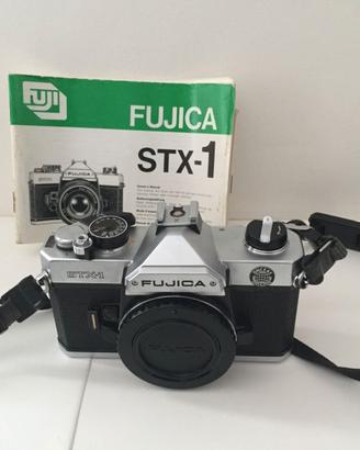 Fujica STX-1 Fotocamera Analogica + 3 Obiettivi