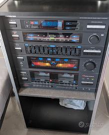 hi fi anni 90 doppia cassetta