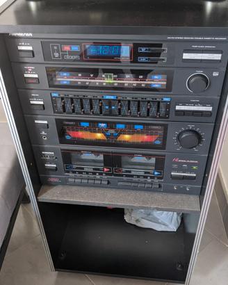 hi fi anni 90 doppia cassetta