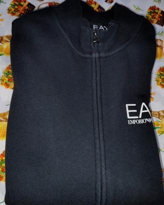 Felpa con zip Emporio Armani
