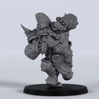 Baali of Mohawk Clan - PitFighters - Miniatura