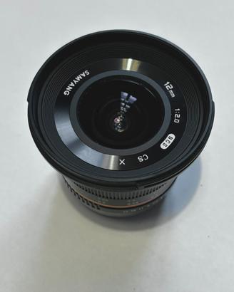Samyang 12mm F2.0 NCS CS Ultra Wide per Fuji X