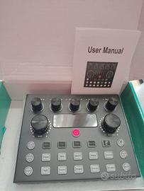Mixer Audio set,  Condensatore Microfono