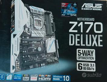 ASUS Z170 deluxe + i7 6700k + 16 gb ram