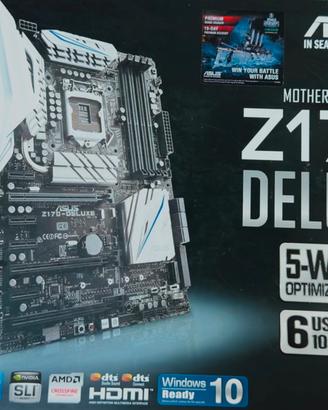 ASUS Z170 deluxe + i7 6700k + 16 gb ram