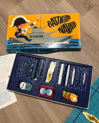 Gioco da tavolo anni 70 battaglia navale vintage