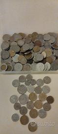 vecchie lire,varie monete e banconote 