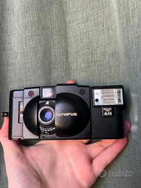 Olympus XA2 con Flash A11 Funzionante
