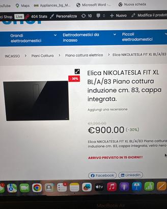 Piano  nikola tesla fit xl bl/a/83