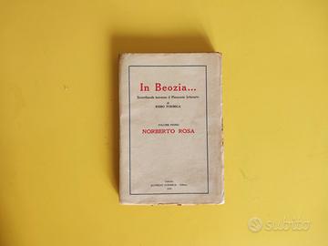 In Beozia volume primo | Remo Formica | 1929